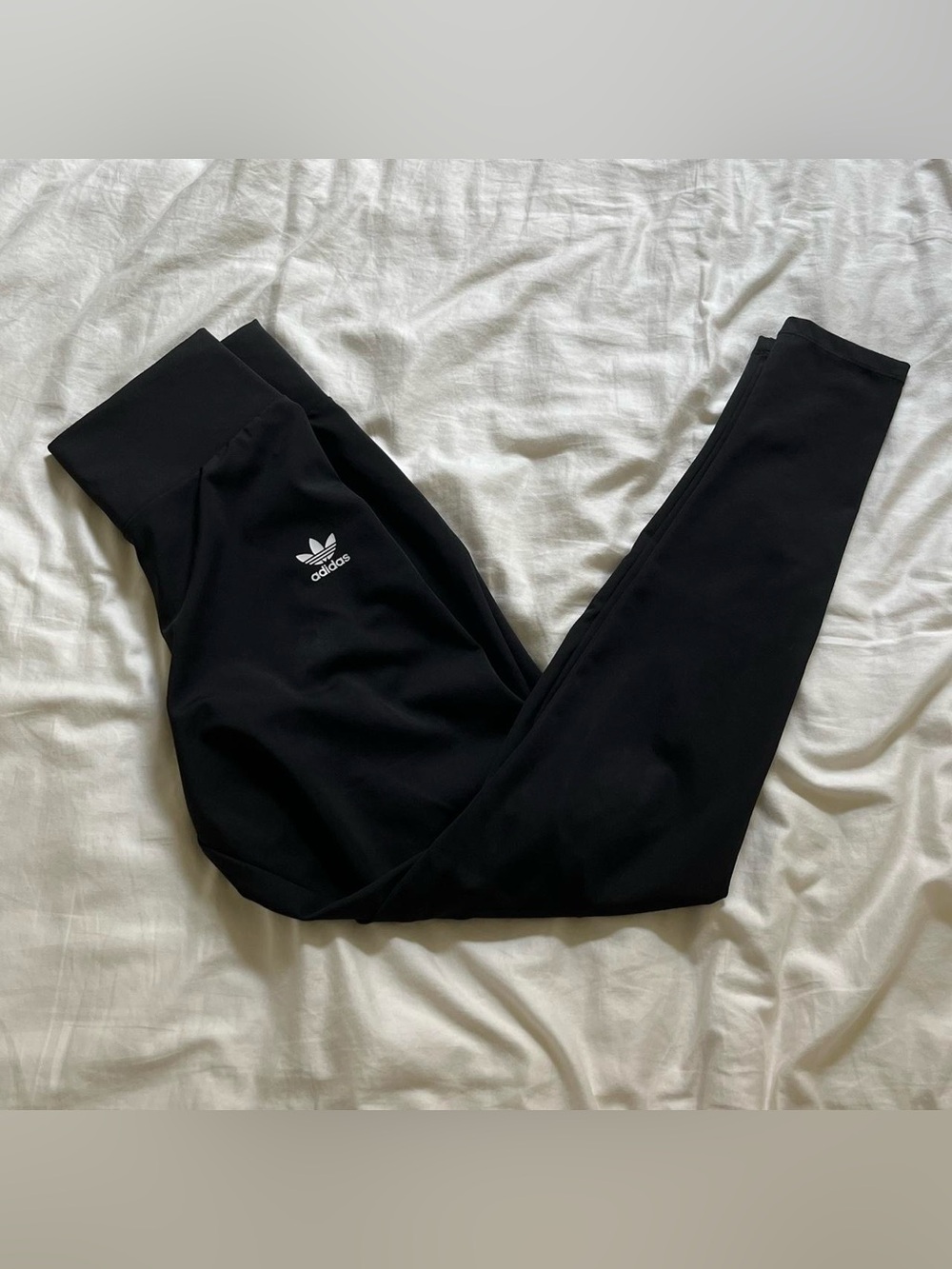 Adidas black high waisted leggings